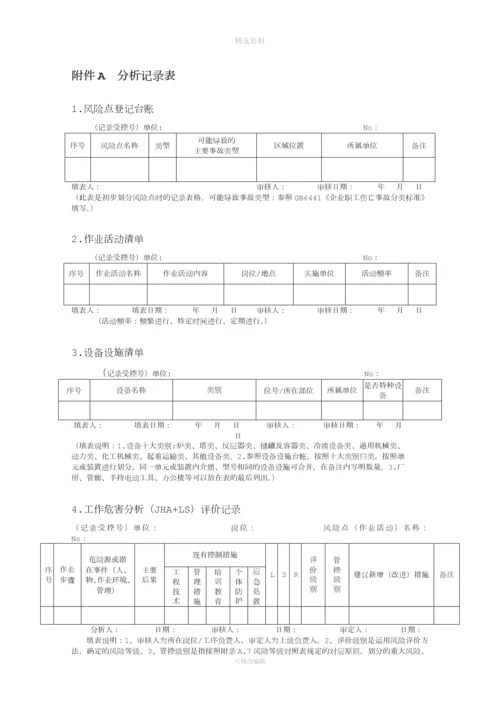 风险分级管控作业指导书.docx