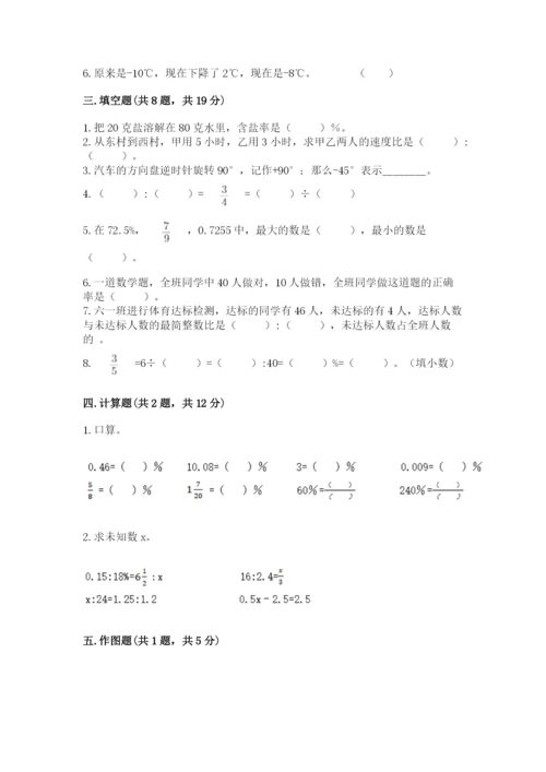 林口县六年级下册数学期末测试卷完整版.docx
