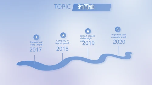 蓝色简约法律调研报告动态PPT模板