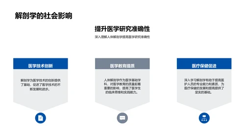 解剖学基础课程PPT模板