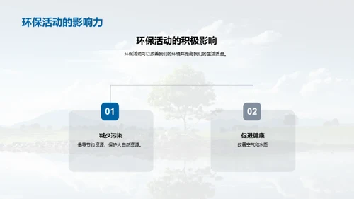 成为环保行动小先锋