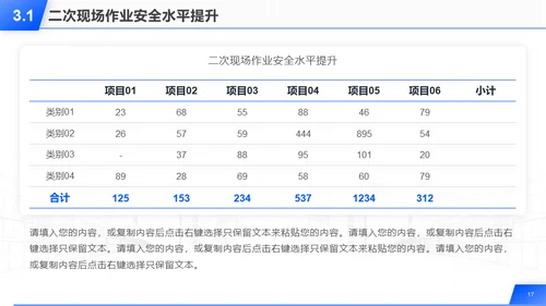 建筑背景的年终工作总结报告汇报通用PPT模板