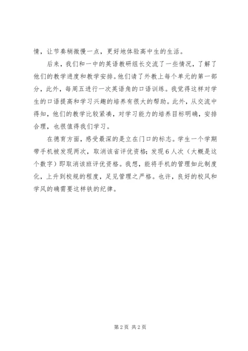 学校参观学习心得.docx