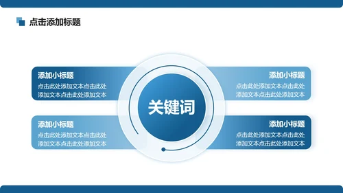 蓝色商务风研学旅行城市宣传介绍PPT模板