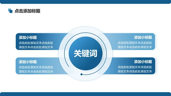 蓝色商务风研学旅行城市宣传介绍PPT模板