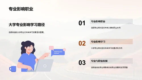 职业之路，从专业选择开始