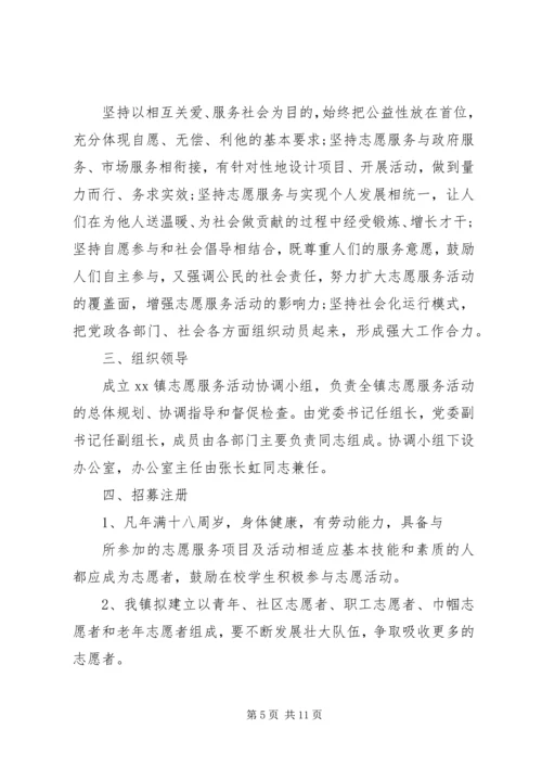 乡镇志愿者活动方案.docx