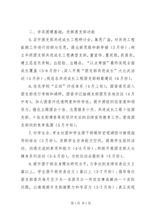 学校团委工作计划5篇.docx