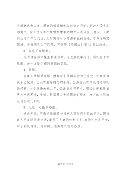 彩礼返还纠纷原告代理词范文合集 (2).docx