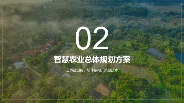 智慧农业生态资源PPT模板