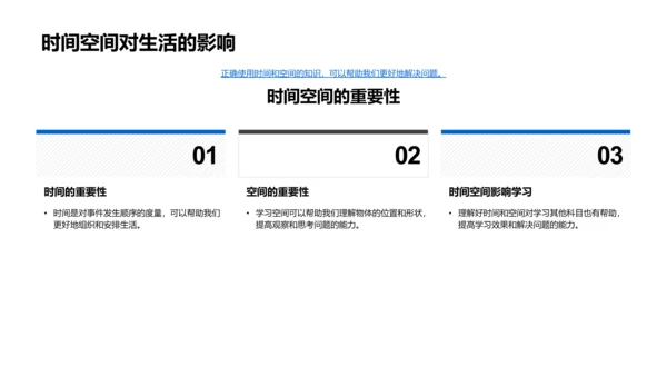 理解时间与空间PPT模板