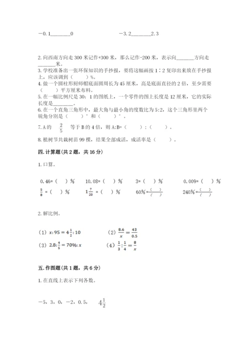 冀教版小升初数学模拟试卷汇编.docx