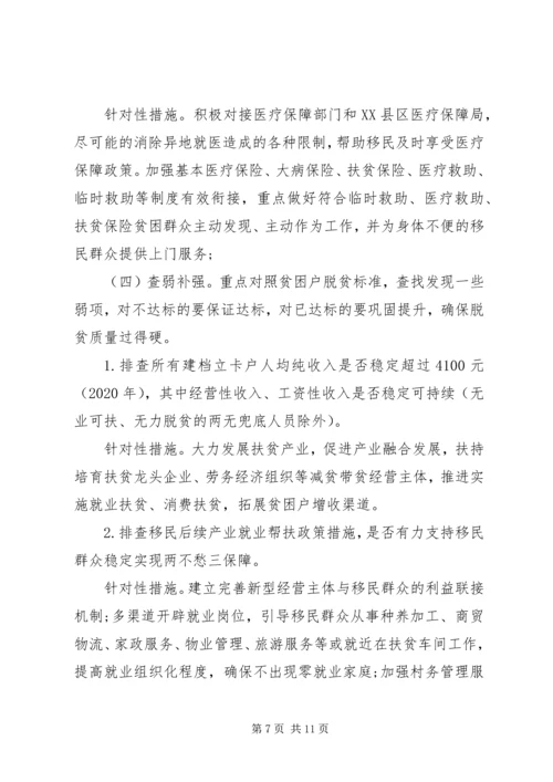 关于全面开展“四查四补”高质量打赢脱贫攻坚战的实施方案.docx