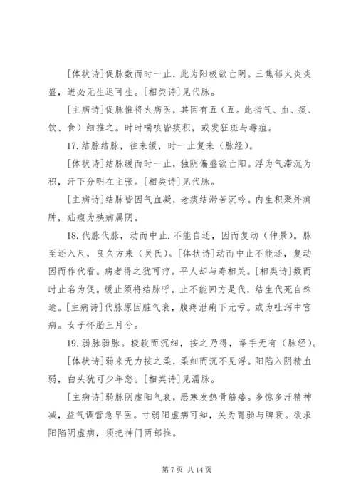 学习《中医诊断学》的体会 (5).docx