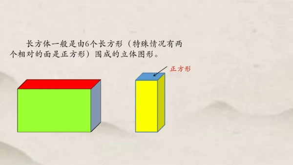 人教版五年级下册数学长方体和正方体的认识1 课件（共46张PPT）