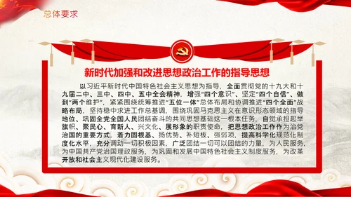 关于新时代加强和改进思想政治工作的意见PPT