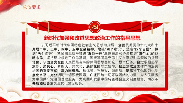 关于新时代加强和改进思想政治工作的意见PPT