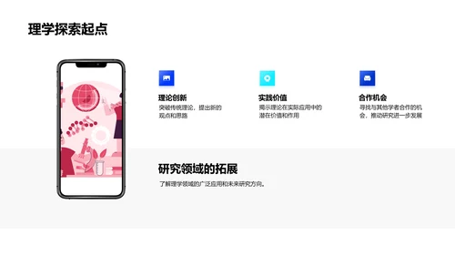 理学研究开题报告PPT模板