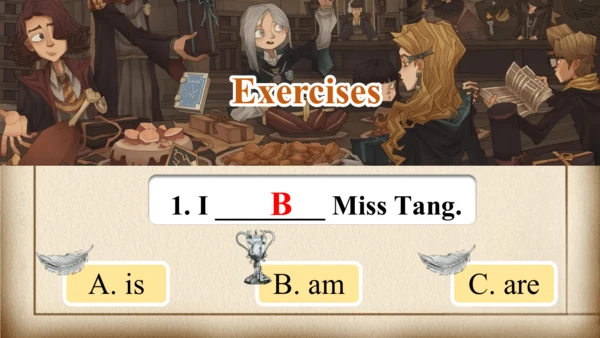 Starter Unit 1 Section A (1a~2d)哈利波特主题教学课件【新人教（202