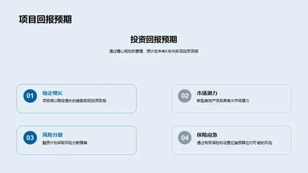 新房产项目：投资策略与潜力