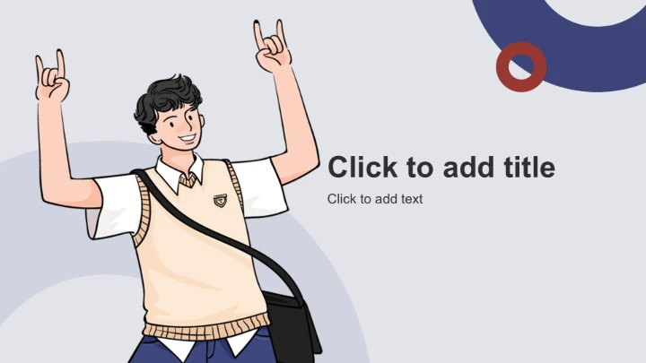 蓝色插画风团支书竞选