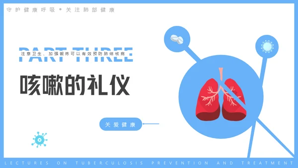 肺结核医疗知识课件通用PPT模板