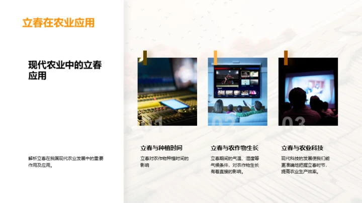 立春节气与农业发展