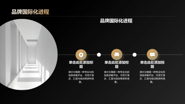 企业品牌战略发布报告PPT模板