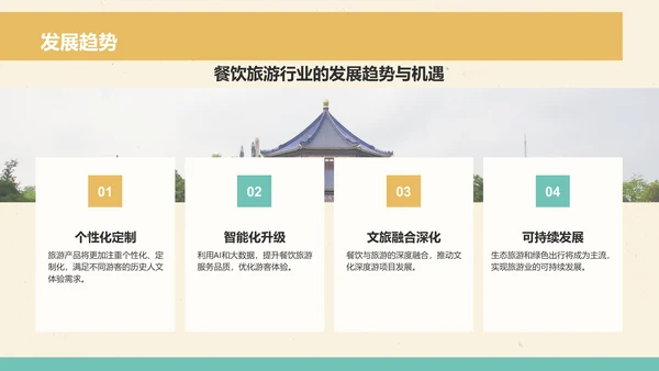 橙色国潮风文化深度游计划：历史与人文结合体验PPT模板