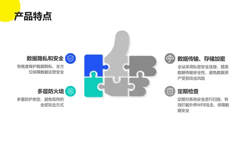 扁平风企业互联网平台服务介绍数据分析