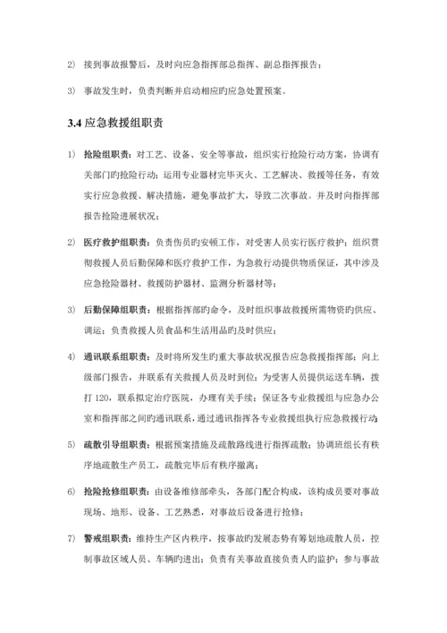 化工厂安全生产应急全新预案.docx