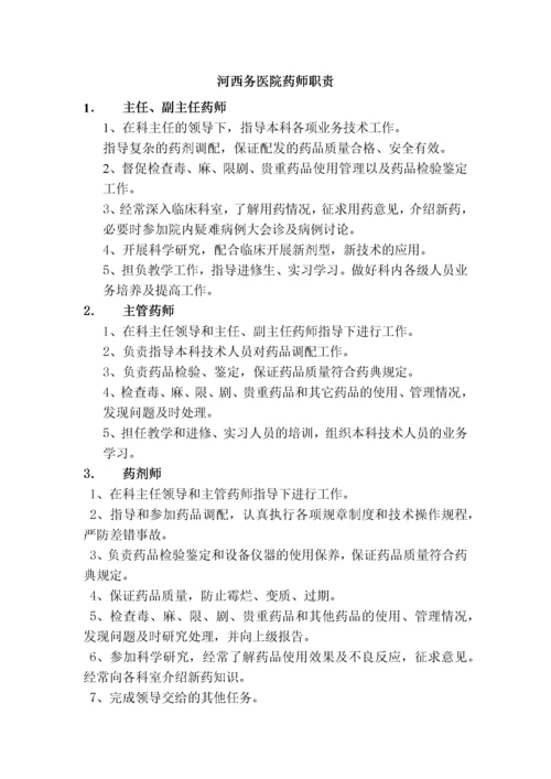 医院药剂科工作制度汇编.docx