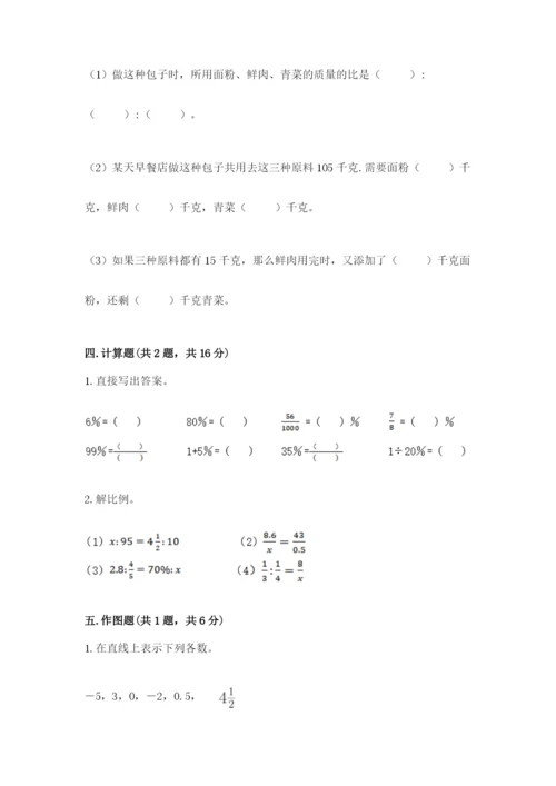 小升初数学期末测试卷及参考答案【夺分金卷】.docx