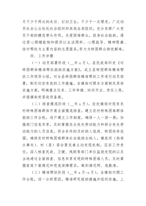 困难群众救助方案范文（精选7篇）.docx