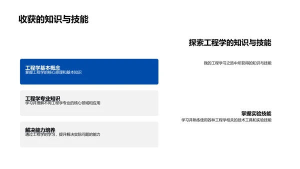 工程学解析与分享PPT模板