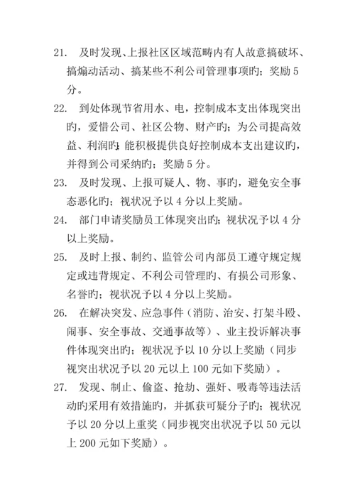 公司安全管理部奖励新版制度.docx