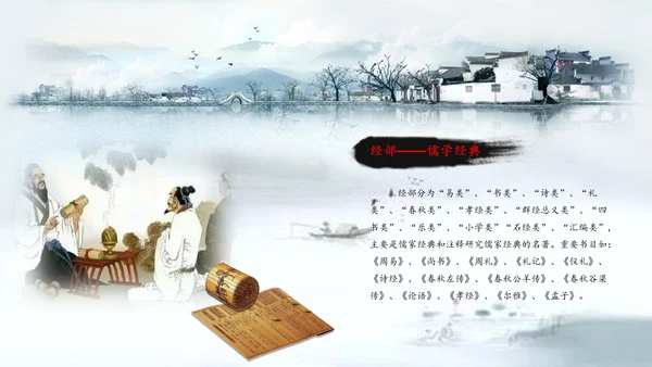 国学经典儒家文化国学孔子PPT模板