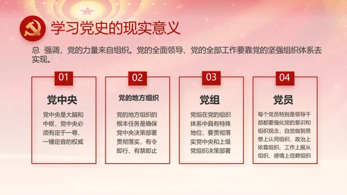红色党支部述职报告汇报计划PPT党课