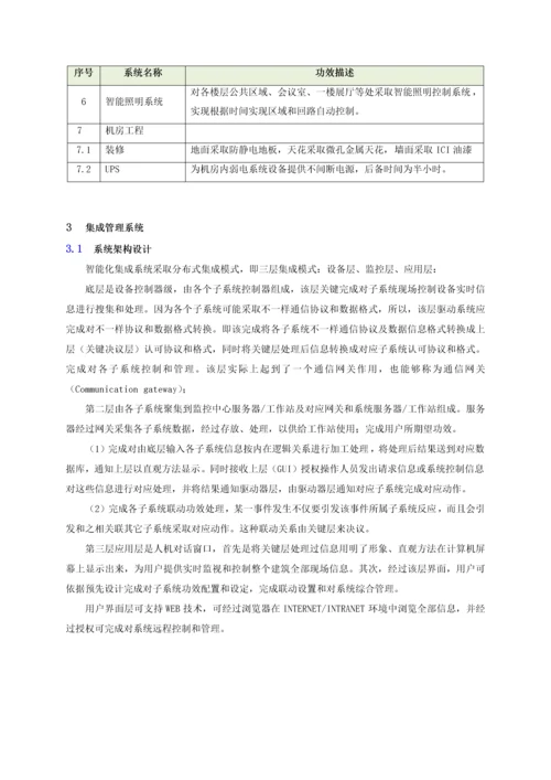 智能化系统核心技术专业方案.docx