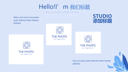 蓝色医疗院长工作总结动态PPT