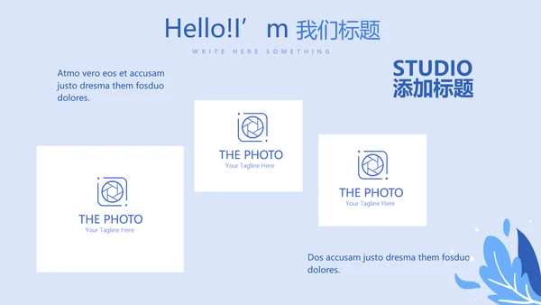 蓝色医疗院长工作总结动态PPT
