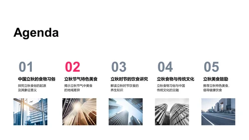 立秋节气美食解读PPT模板