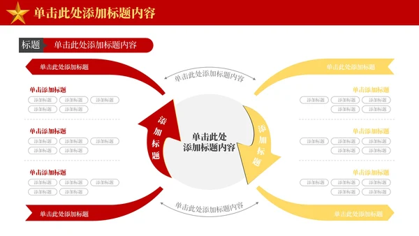 红色党政风延安精神与革命传统ppt模板