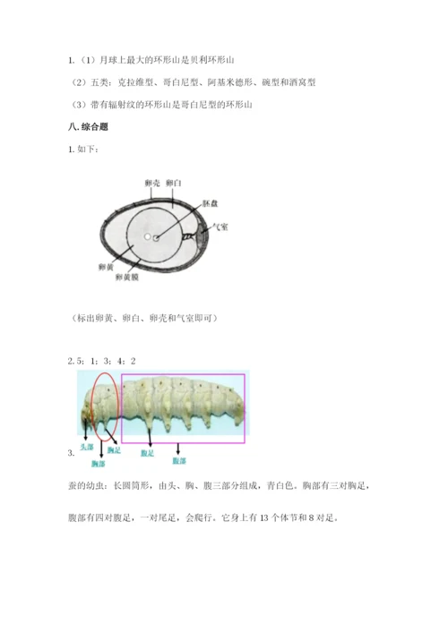 教科版科学三年级下册 期末测试卷含答案【巩固】.docx