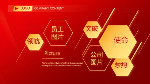 爱国红色喜庆背景欢迎领导莅临指导动态PPT