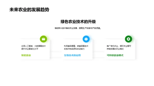 探索实践绿色农业