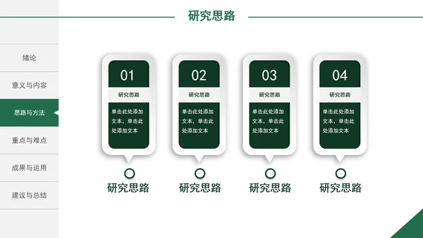 毕业论文答辩PPT模板