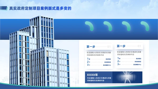 智慧城市平台述职竞聘通用PPT模板