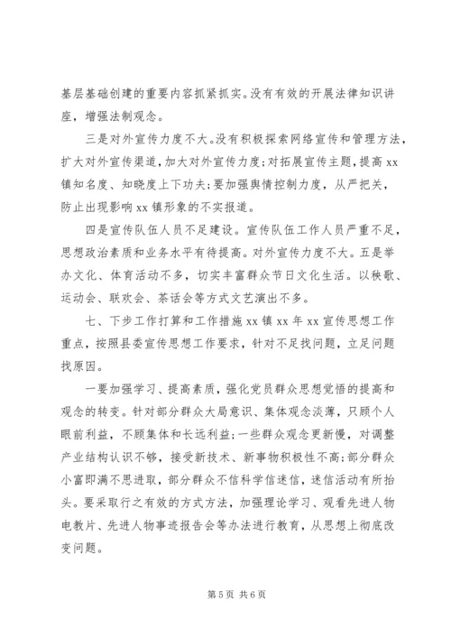 乡镇意识形态工作责任制总结致辞.docx