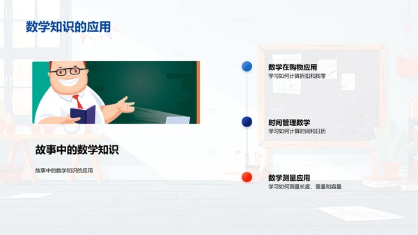 数学故事教学PPT模板